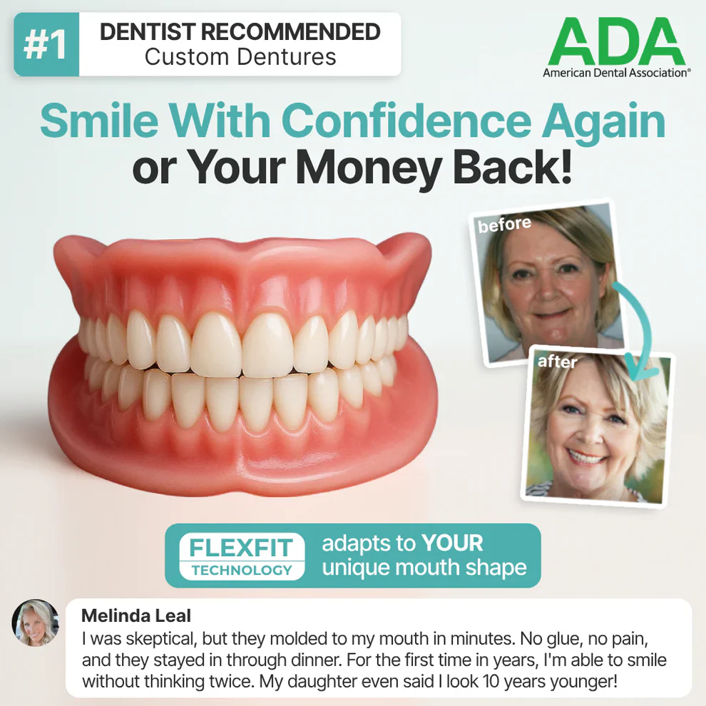 Ends Today: 70% OFF! Pryxo™? Custom-Fit Full Functional DenturesMake you more confident - Image 3